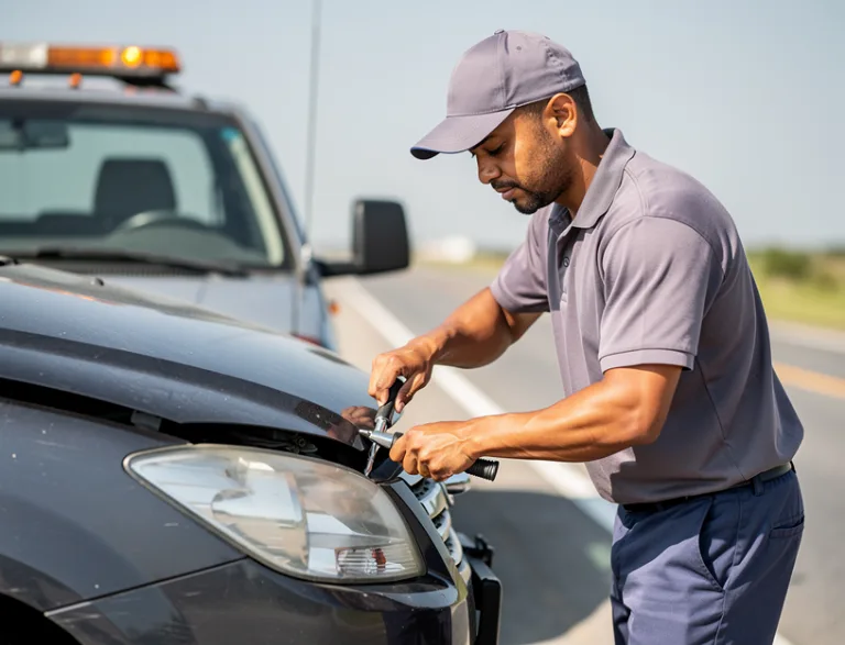 Roadside Assistance service in Hamilton